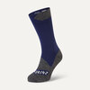 Sealskinz Raynham Waterproof All Weather Mid Length Sock Navy S