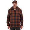 Swanndri Men's Hudson Wool Hoodie Rusty L