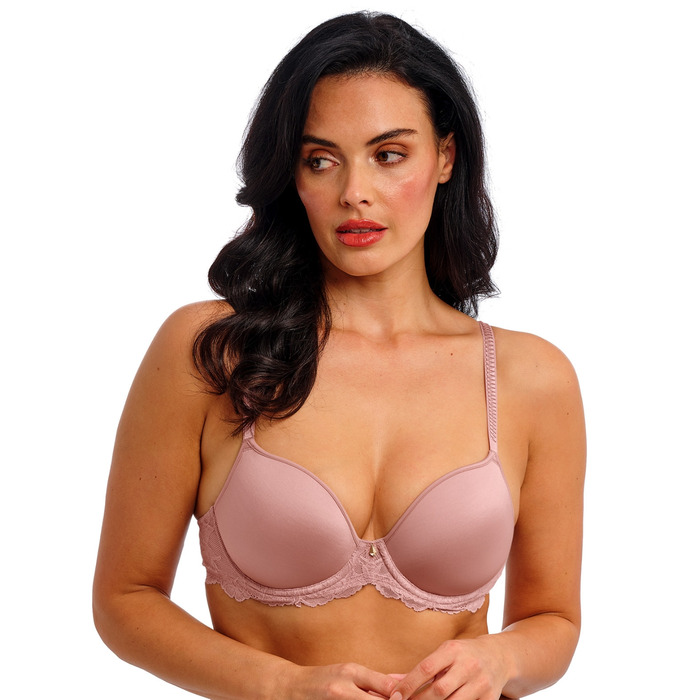Wacoal Vivid Attraction Underwired Contour Bra - Woodrose - 38F
