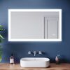 ELEGANT 1000 x 600mm LED Illuminated Mirror with Anti
