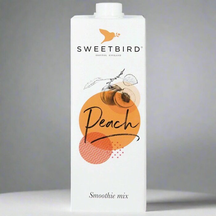 Sweetbird - Peach Smoothie Mix - 1L - Vegan & Gluten-Free