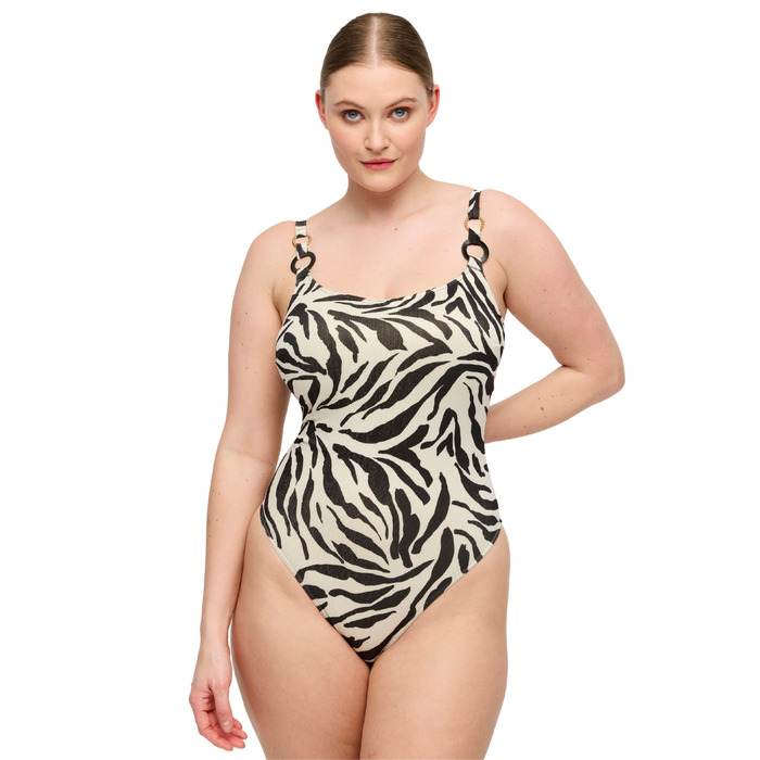 Prima Donna Dalice Padded Wireless Swimsuit - Sauvage Shine - 34C