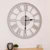Malham Indoor Outdoor Round Skeleton Wall Clock