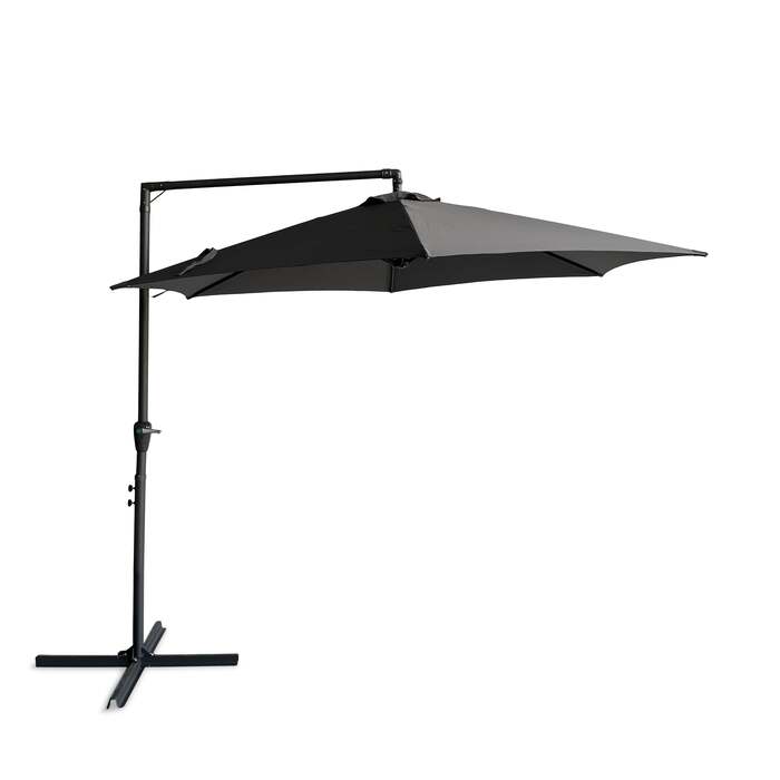 Bracken Outdoors Anthracite 3m Round Cantilever Parasol