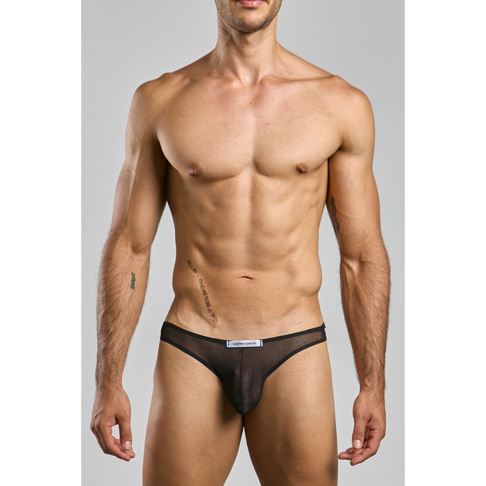 Justin+Simon Classic Mesh Bikini Brief XSJ01