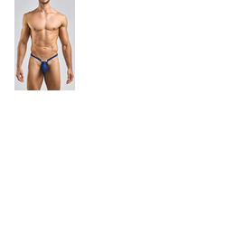 Justin+Simon Bulge Peach Skin Thong XSJBU02