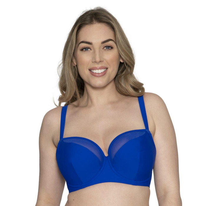 Curvy Kate Sheer Class Padded Balcony Bikini Top
