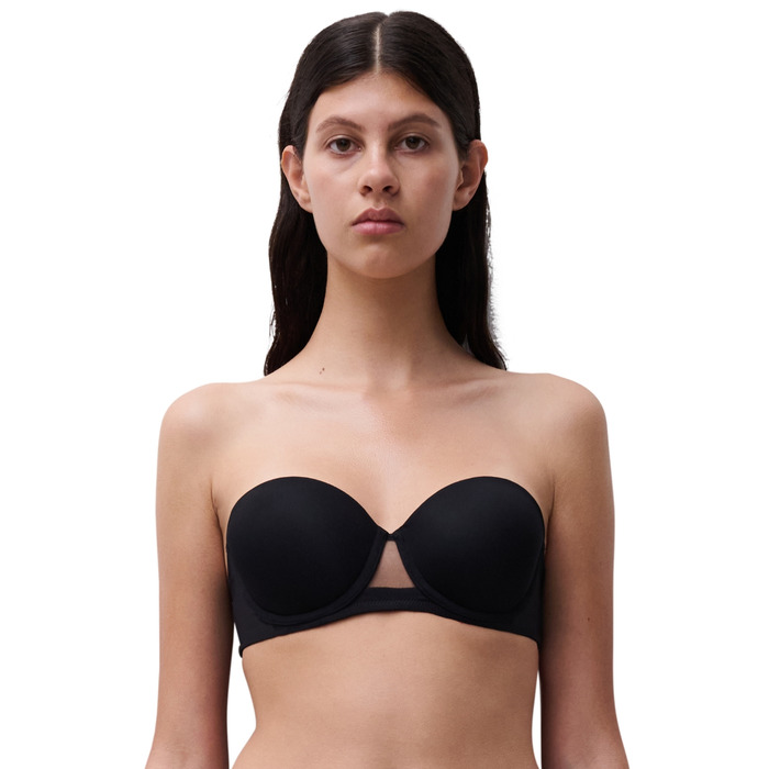Chantelle Halo Bandeau T-Shirt Bra - Black - 32B