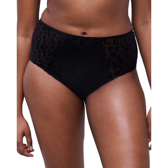 Chantelle Girls High-Waisted Full Brief - Black - 2XL - 18