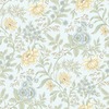 Garden Muse Wallpaper Sky Blue Rasch 100005