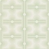 Retro Geometric Diamond Motif Wallpaper Green AS Creation 39533-1
