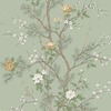 Bridget Floral Wallpaper Sage Green 752