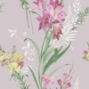 Thalia Floral Wallpaper Pink / Lilac Belgravia 767