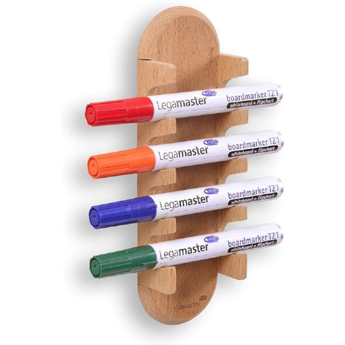 Wooden Glassboard Marker Holder