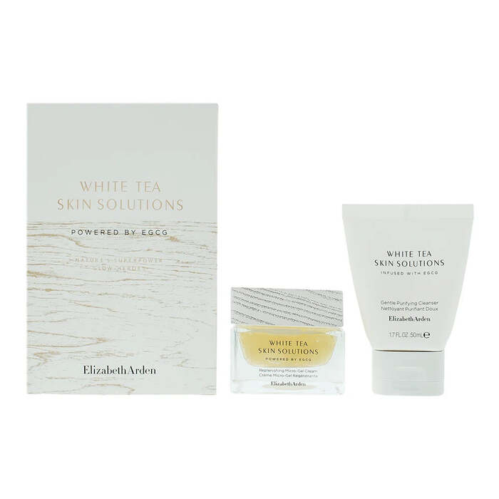 Elizabeth Arden White Tea Skin Solutions Gift Set 50ml Replenishing Micro Gel