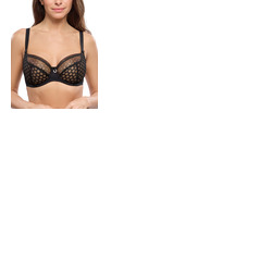 Empreinte Infinity Low-Necked Underwired Bra - Noir - 30E