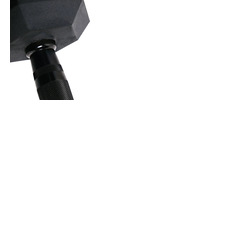 Gym Gear Rubber Hex Dumbbells (Black Handles)