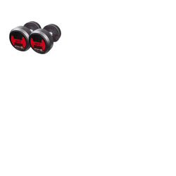Gym Gear Rubber Dumbbells Pair's