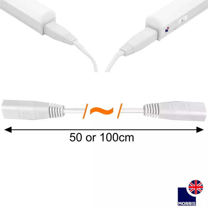 LED T5 Under Cabinet Lights Connector cable extension