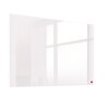 Casca Magnetic Glass Writing Board 1000 x 1000mm Soft White