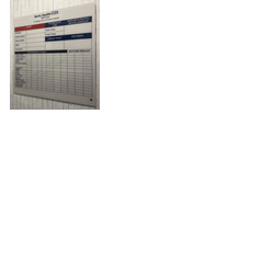 Casca Custom Personalised Glass Board