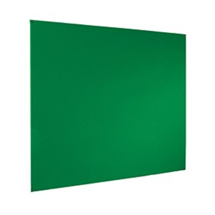 Frameless Felt Covered Noticeboard 600 x 900mm Green