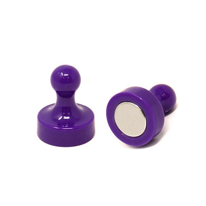Boards Direct Super Strong Skittle Magnets Purple Pack of 10