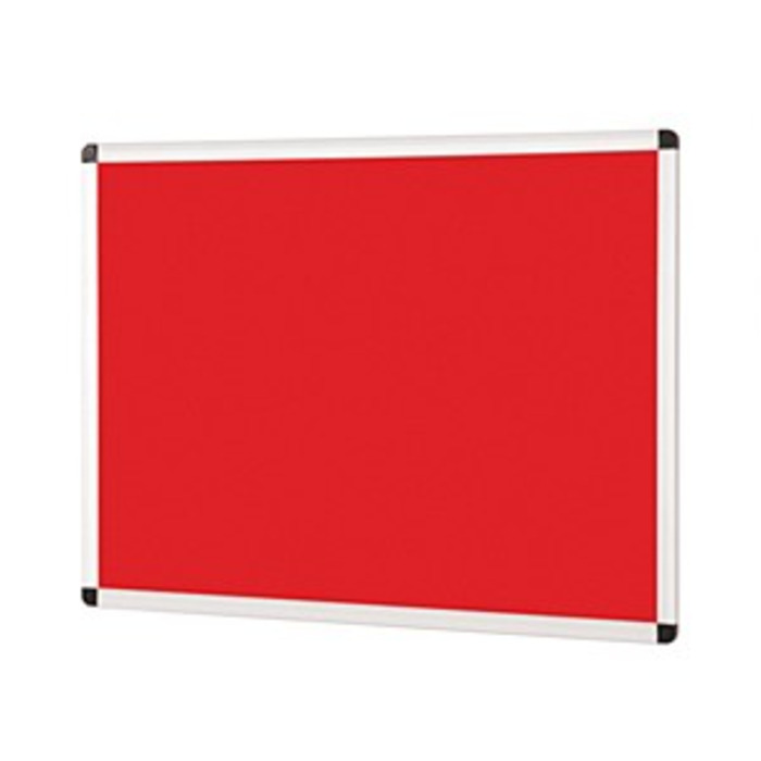 Metroplan Felt Noticeboard 600 x 450mm Red