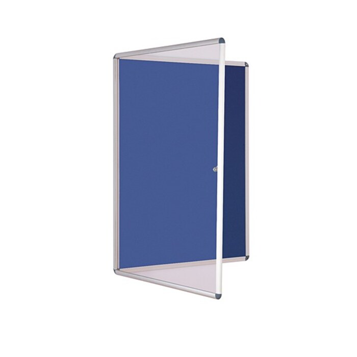 Internal Felt Tamperproof Noticeboard 900x900mm Blue