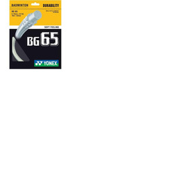 Yonex BG 65 Badminton Racket String - 10M SET