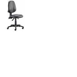 Eclipse 3 Lever Task Operator Chair Black vinyl