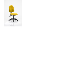 Eclipse 3 Lever Task Operator Chair Senna Yelllow fabric