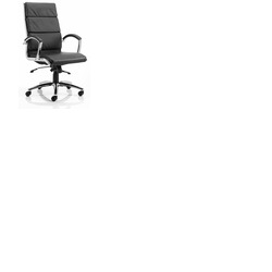 Classic Executive Leather Chair Black High Back