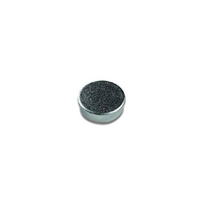 Bi-Office Magnets 20mm Silver, Pack of 10