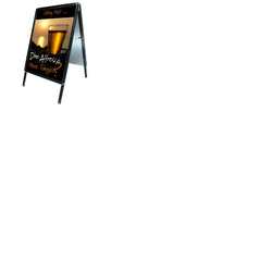 A-Board Snapframe Pavement Sign