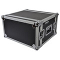 19" 6U Rack Flight Case 350mm Deep with Strong Ply Construction & Removable Lids