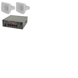 Outdoor Smoking & Drinking Area PA System