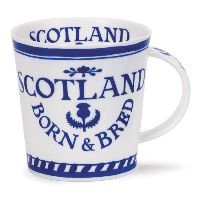 Dunoon Mugs Scotland Born & Bred Cairngorm Mug