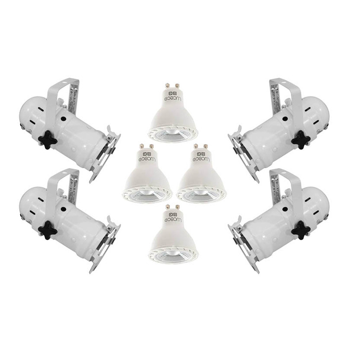 Par16 White Birdy Lighting Set
