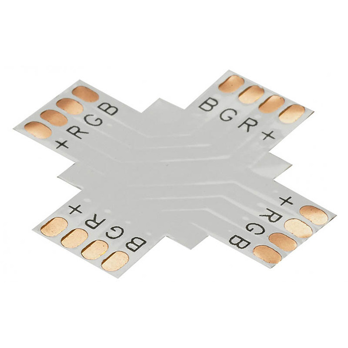 LED Strip Connector RGB X Type
