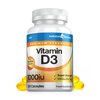 Vitamin D D3 1,000 IU Soft Gel Capsules - 120 Soft Gel Capsules