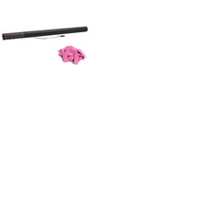 Electric Confetti Cannon 80cm Pink