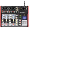 6 Channel Compact Mixer with USB & Bluetooth