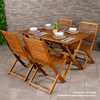 FSC® 100% Certified Acacia Hardwood Rectangular Folding Table (Table Only)