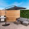 3m Hanging Banana Cantilever Garden Parasol