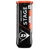 Dunlop Stage 2 Orange Mini Tennis Balls - Tube of 3