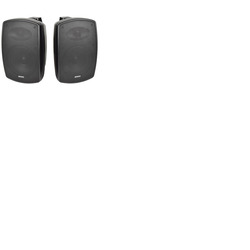 IP44 Rated Background Speakers 6. 5" Black - Supplied in Pairs