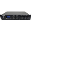 Mixer PA Amplifer with USB, SD, Bluetooth and FM Tuner - 6 Zone