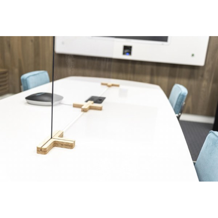 Clear Desk Divider Components