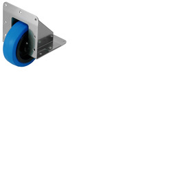 4" 100mm Recessed Caster
